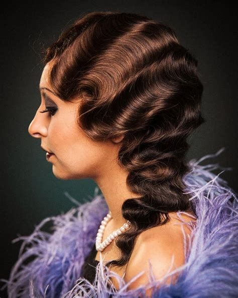 long hair 1920s